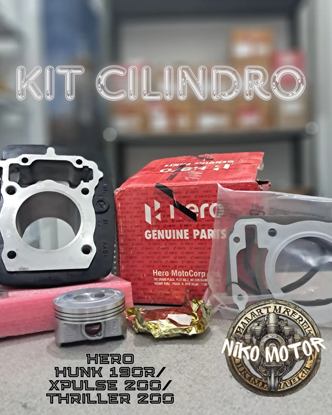 KIT CILINDRO DE CB 190 / XR 190